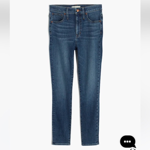Madewell Curvy High-Rise Skinny Crop Jeans in Dalstrom Wash - Picture 3 of 13